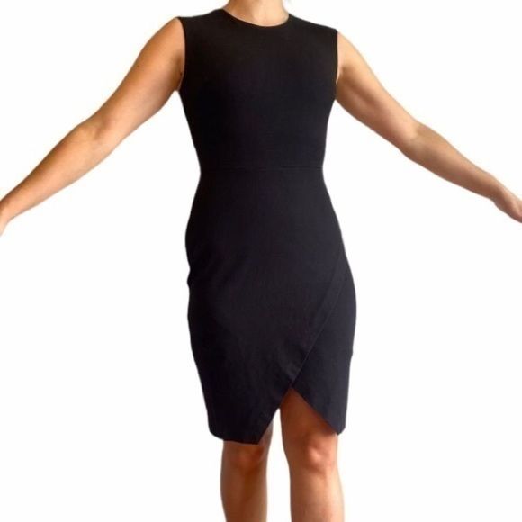 Banana Republic Black Asymmetrical Dress - Picture 5 of 12